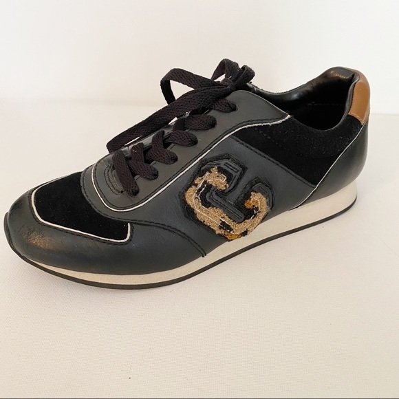 Coach Rebecca Varsity Black/Saddle Tan Sneakers - Picture 14 of 14